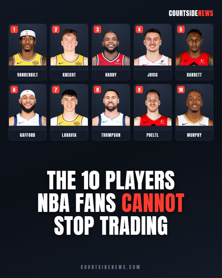 The 10 players NBA fans cannot stop trading